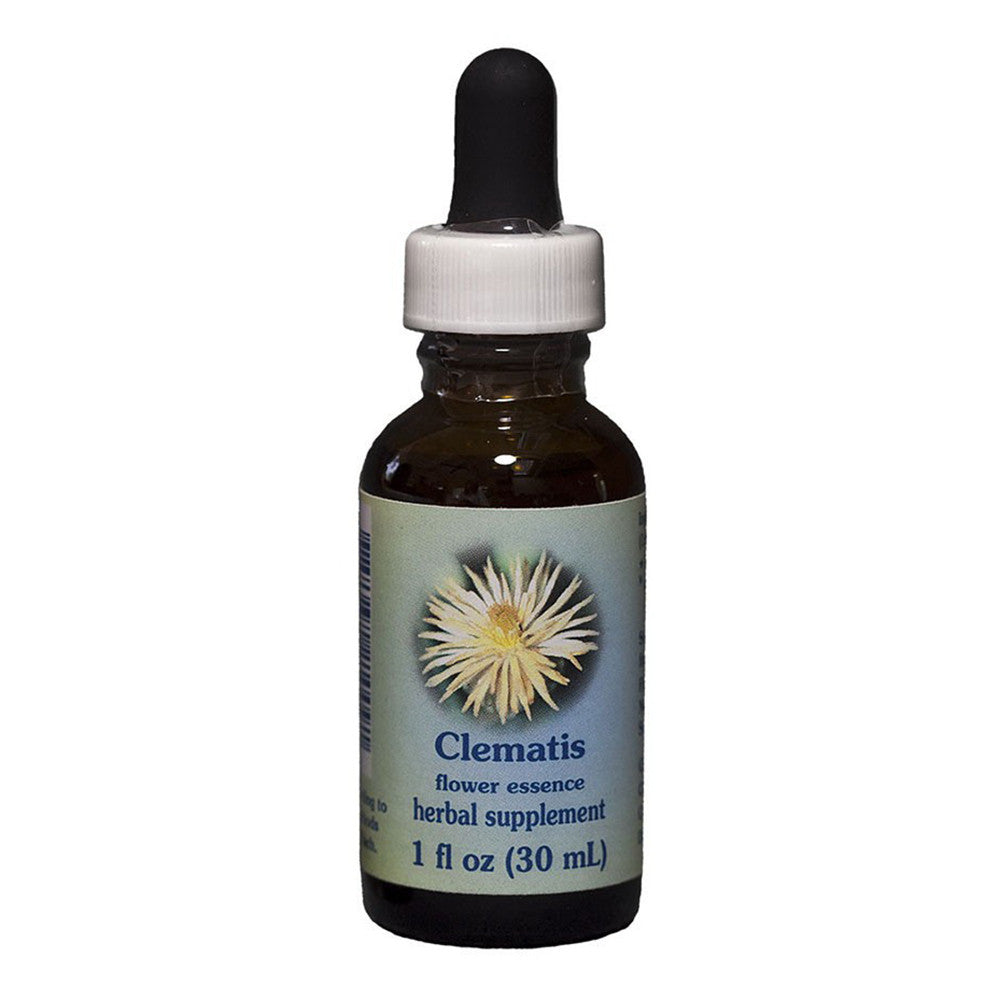 Flower Essence Clematis Herbal Supplement Dropper, 1 Oz